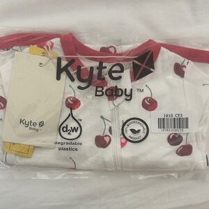 Kyte BABY Cherry Patterned Romper